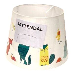 Ikea Jattendal Shade Multicolor 13"